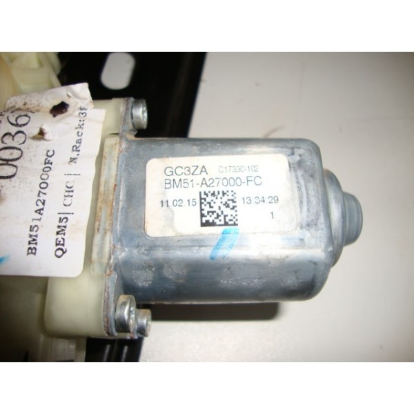 Maquina Vidro Eletrica Traseira Direita Ford Focus Hatch 15