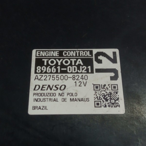 Módulo Injeção Toyota Etios 2015 896610dj21