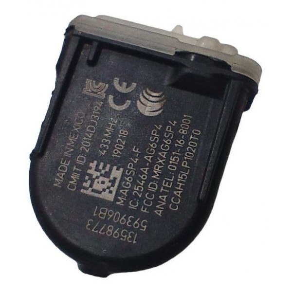 Sensor Pressão Pneus Chevrolet Cruze 2018 13598773 A