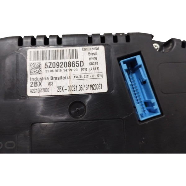 Painel De Instrumentos Vw Fox Spacefox Vdo 5z0920865d 2018