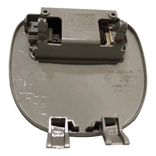 9625049077 Luz Leitura Dianteira Teto Peugeot 206 2001 Cinza