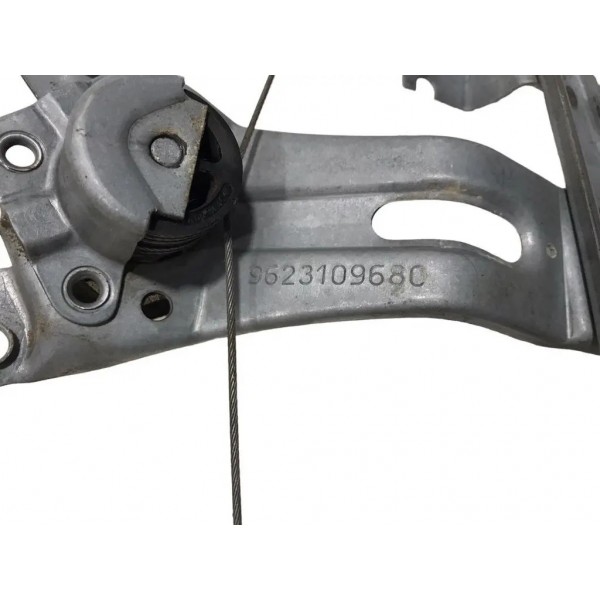 Máquina Vidro Manual Tra/esq Peugeot 206 2002 9623109680