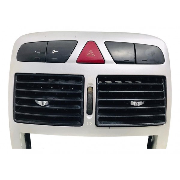 Moldura Radio/difusor Ar/comando Central Peugeot 307