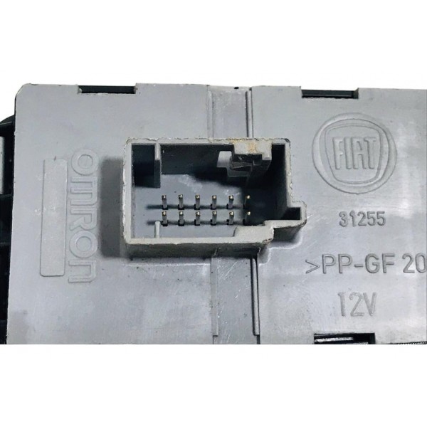 Comando Botão Farol Milha Painel Fiat Uno Vivace 2010/2014