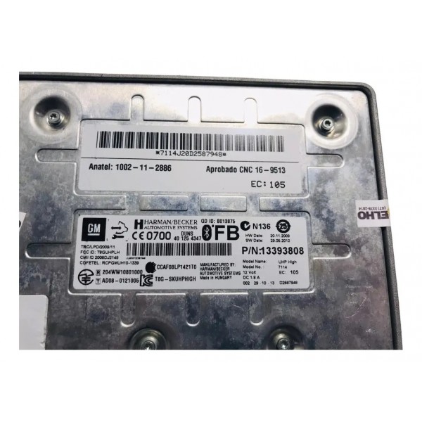 Módulo Bluetooth  Radio Gm Cruze 2011 A 2016
