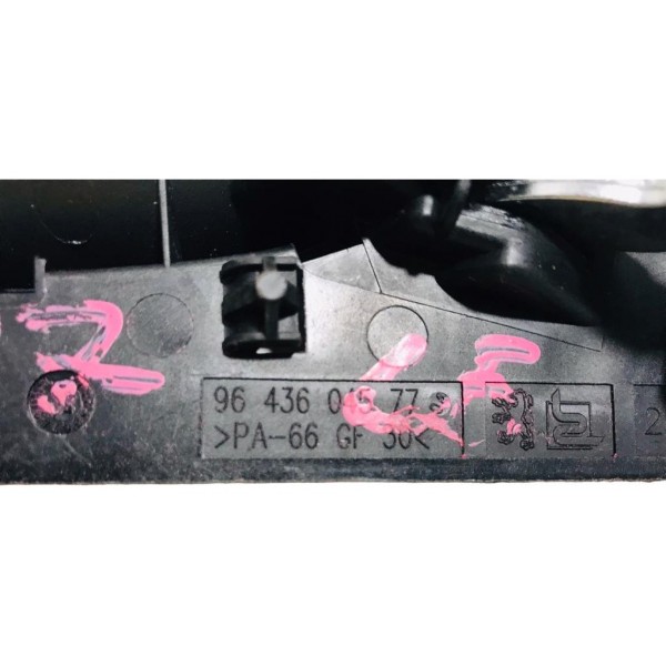 Maçaneta Interna L/esquerdo Peugeot 307 Cromada 9643604577