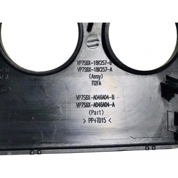 Moldura Central Painel Fiesta 2007 A 2014 7s65-18k257-b