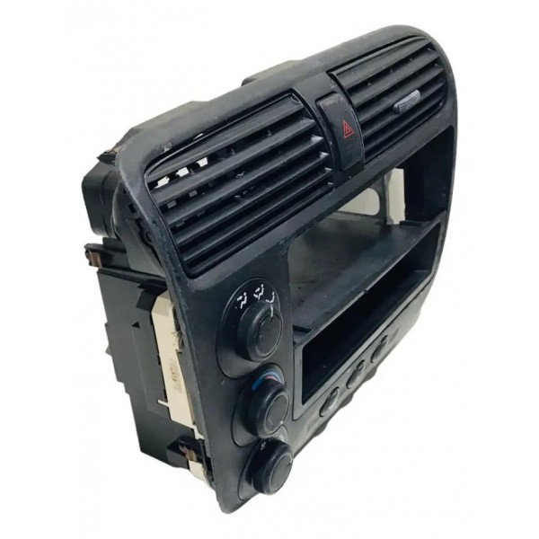 Moldura Painel Comando De Ar C/difusores Honda Civic 13/2015