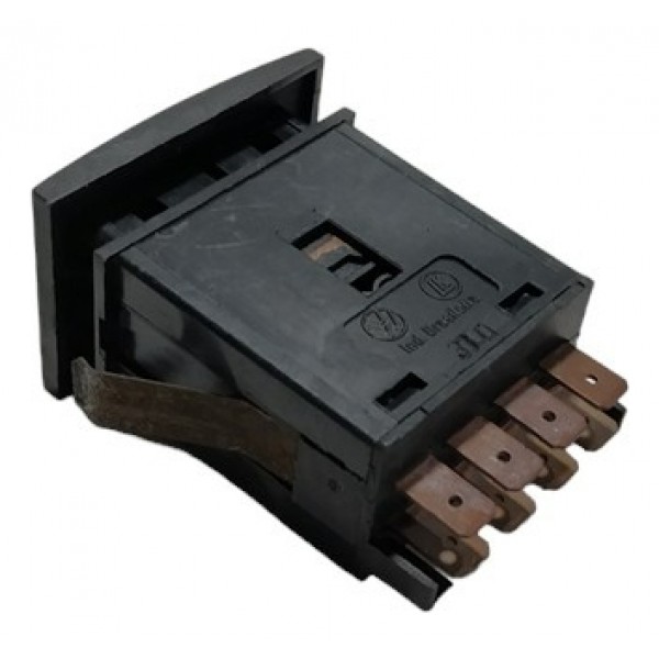 Interruptor Do Pisca Alerta Audi/vw 377953235 A76 Preto