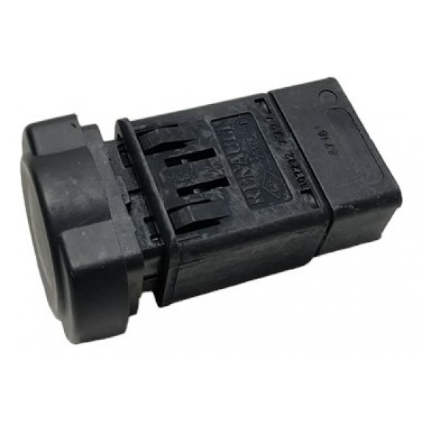 Botão Alerta Renault Duster Sandero A83 Preto