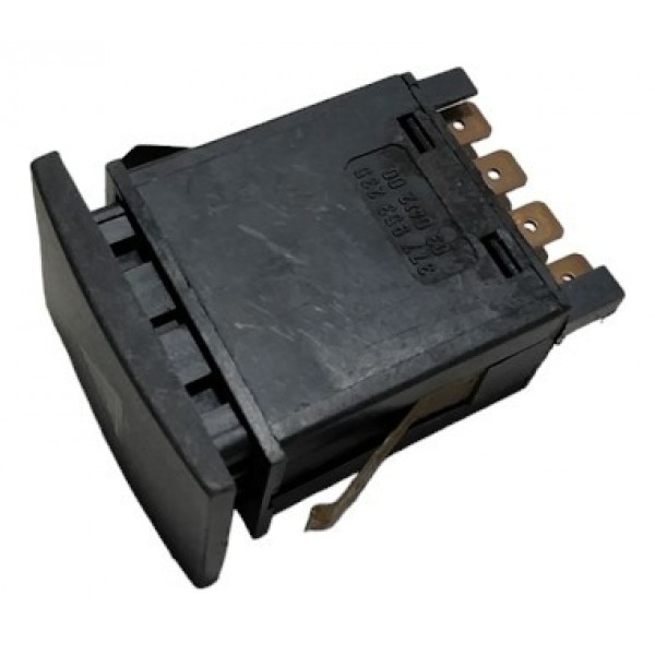 Botão Interruptor De Pisca Alerta Vw 377953235 A120 Preto