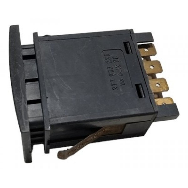 Botão Interruptor De Pisca Alerta Vw 377953235 A122 Preto