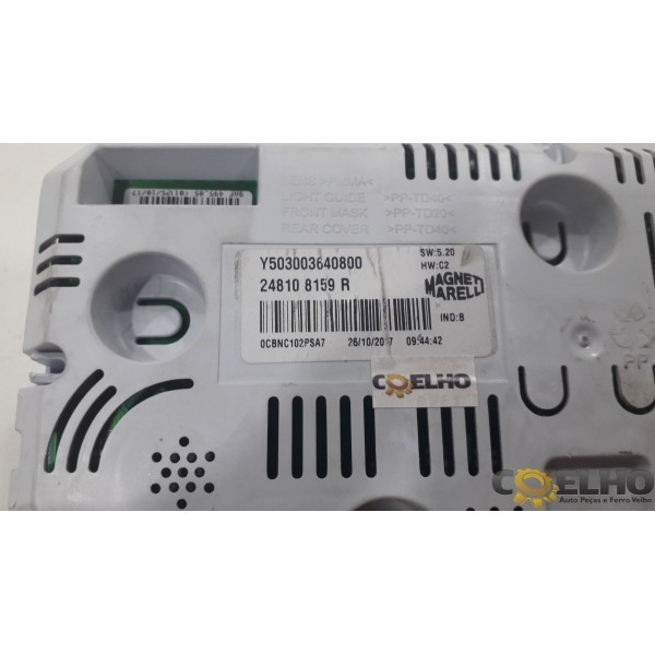 Painel Instrumento Renault Kwid 2018 Km: 22.302