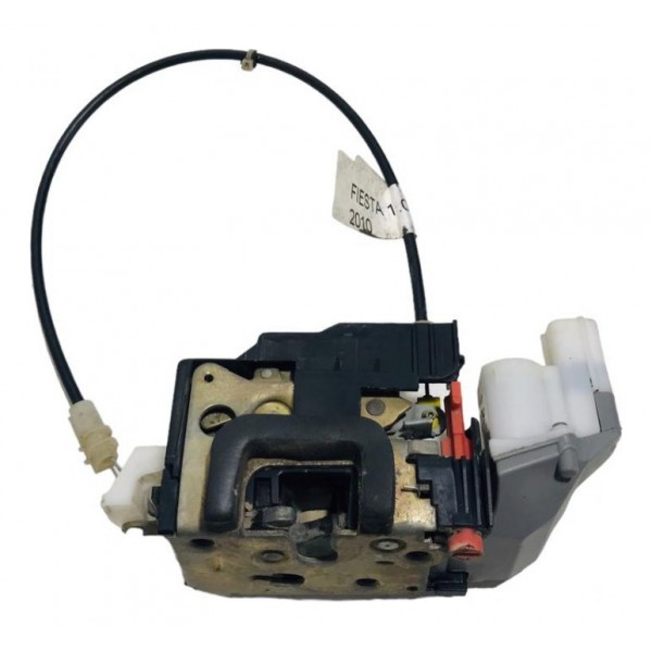 Fechadura Elétrica Traseira Esquerda Ford Fiesta 2010 Preto