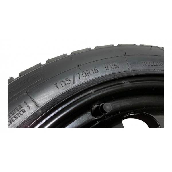 Roda Estepe Aro 16 Chevrolet Onix Prisma 2014 115/70 R16