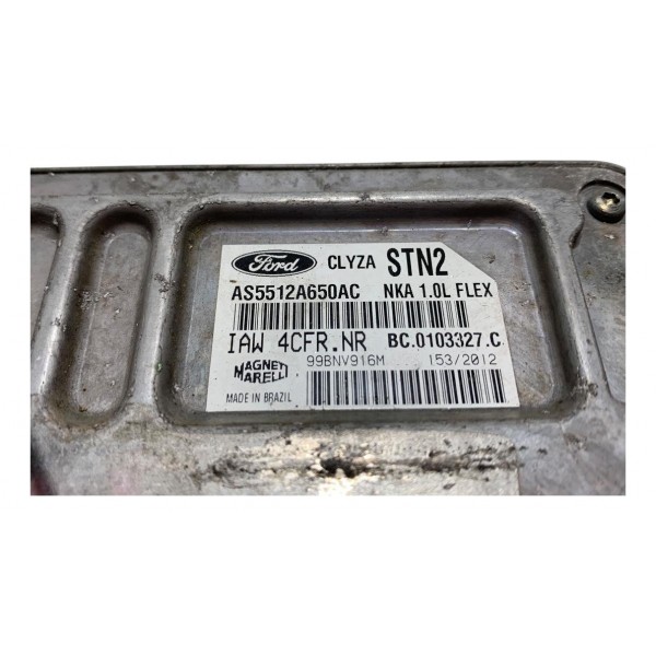 Módulo Injeção Ford Ka Flex 1.0 2012 As5512a650ac