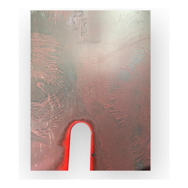 Parachoque Traseiro Volkswagen Fox 1.6 Run 2017 C/furo