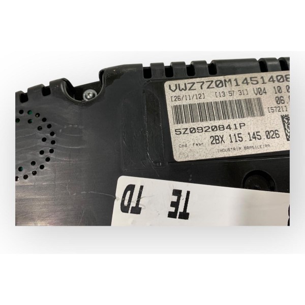 Painel Instrumentos Volkswagen Fox 1.6 2010/2014 C/detalhe