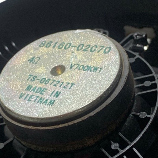 Alto Falante Diant. Direito Toyota Corolla 2.0 2019 Preto