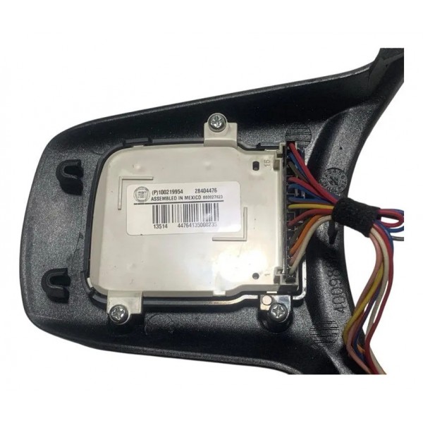 Moldura Volante Fiat Uno Mobi Strada 2015/21 C/botão Comando