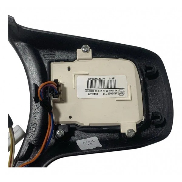 Moldura Volante Fiat Uno Mobi Strada 2015/21 C/botão Comando