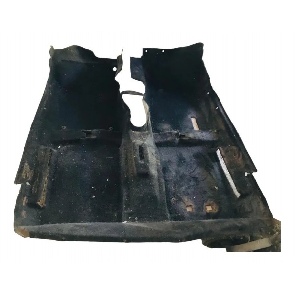 Carpete Assoalho Vw Saveiro Robust 1.6 2021/2022 Preto