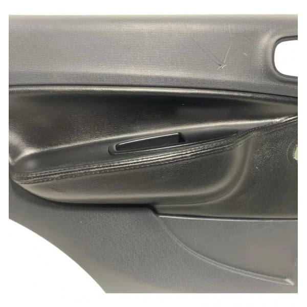 Forro Porta C/ Couro Tras Esquerdo Fiat Uno Way 2015/2020 Preto