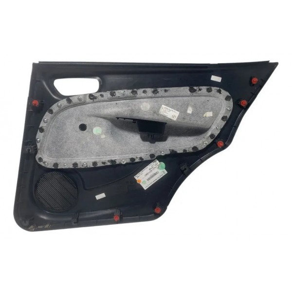 Forro Porta C/ Couro Tras Esquerdo Fiat Uno Way 2015/2020 Preto