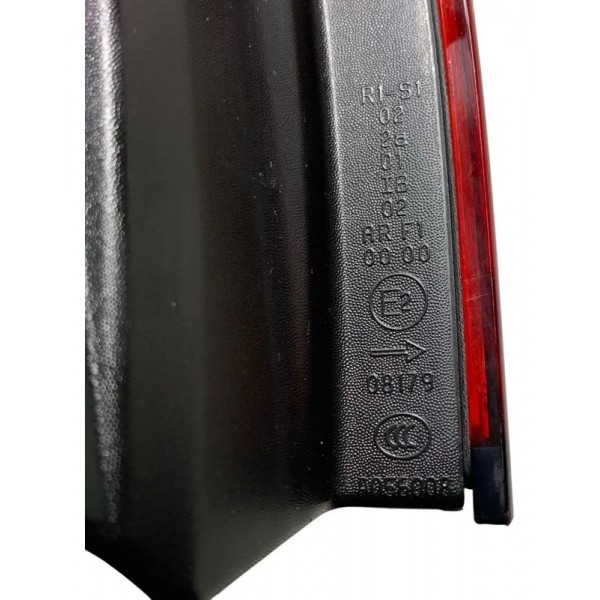 Lanterna Traseira Esquerda Citroen C3 2013/2015 Esquerdo/motorista Vermelho