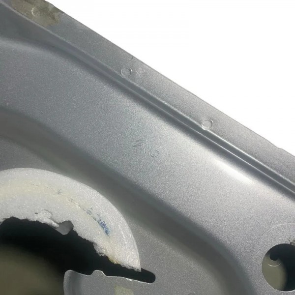 Porta Traseira Esquerda Citroen C3 1.5 2013/2020 Traseira Esquerdo Prateado