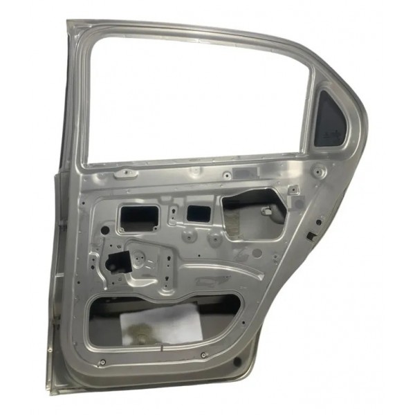 Porta Traseira Direita Gol G5 1.0 2009 A 2013 C/detalhe Traseira Direita Prateado