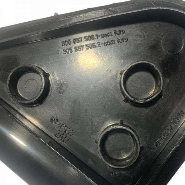 Retrovisor L. Direito Gol Quadrado + Moldura 1987/1996